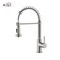 Kibi Aurora Single Handle Pull Down Kitchen Sink Faucet KKF2003BN - alternate 1
